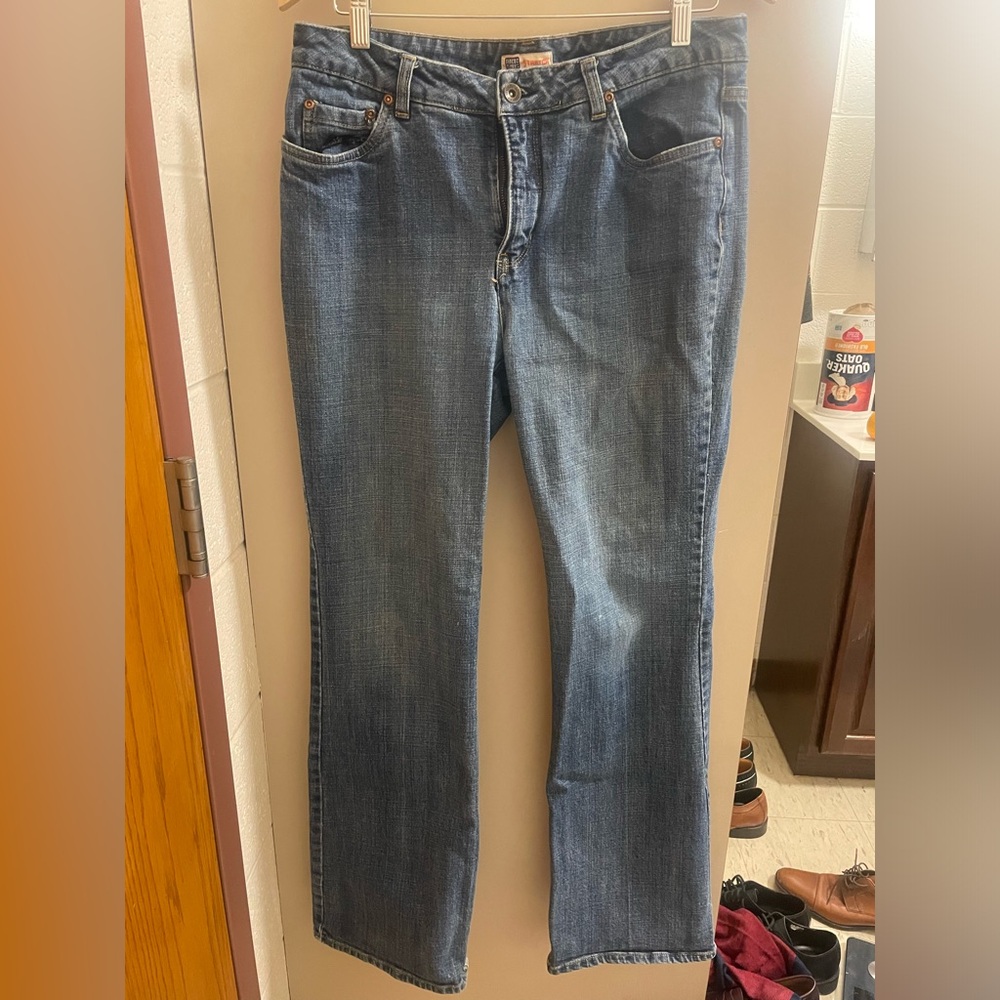 Faded Glory Stretch Flared Jeans size 12, 31*31